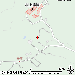 福島県福島市立子山寺窪周辺の地図