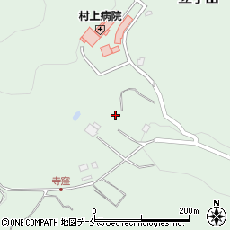 福島県福島市立子山（寺窪）周辺の地図
