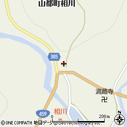 福島県喜多方市山都町相川962周辺の地図