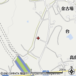 福島県福島市松川町関谷（高森）周辺の地図
