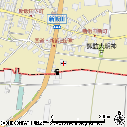 新潟県新潟市南区上新田乙-128周辺の地図