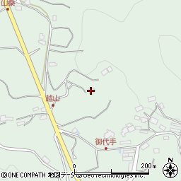 福島県福島市立子山（鰻内）周辺の地図