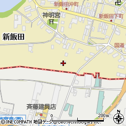 新潟県新潟市南区新飯田314周辺の地図