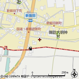 新潟県新潟市南区上新田乙-125周辺の地図