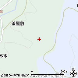 福島県福島市立子山高屋敷山周辺の地図