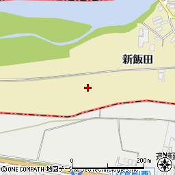 新潟県新潟市南区新飯田235周辺の地図