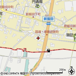 新潟県新潟市南区上新田乙-139周辺の地図