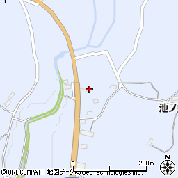 福島県伊達郡川俣町羽田鶴巻周辺の地図