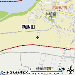 新潟県新潟市南区新飯田260周辺の地図