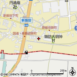 新潟県新潟市南区上新田甲-149周辺の地図
