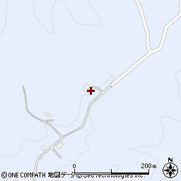 福島県伊達郡川俣町小神二百田周辺の地図
