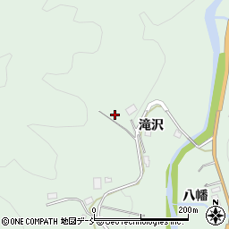 福島県伊達郡川俣町飯坂漆ヶ壺周辺の地図