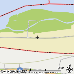 新潟県新潟市南区新飯田587周辺の地図