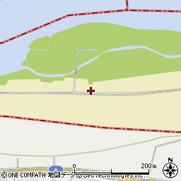 新潟県新潟市南区新飯田584周辺の地図