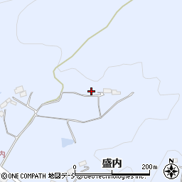 福島県川俣町（伊達郡）小神（鶴内）周辺の地図