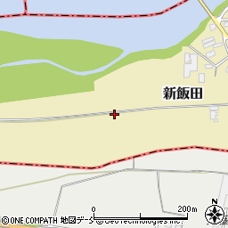 新潟県新潟市南区新飯田234周辺の地図