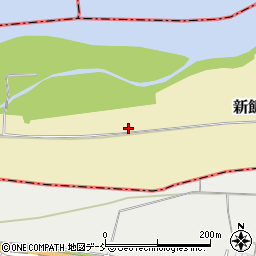 新潟県新潟市南区新飯田609周辺の地図