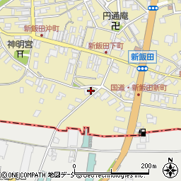 新潟県新潟市南区新飯田379周辺の地図