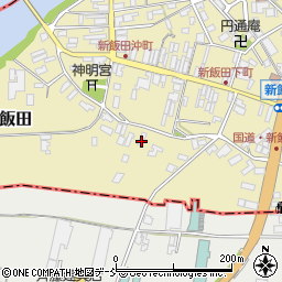 新潟県新潟市南区新飯田388周辺の地図