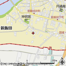 新潟県新潟市南区新飯田391周辺の地図
