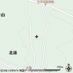 福島県福島市立子山堂手5周辺の地図