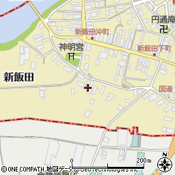 新潟県新潟市南区新飯田392周辺の地図