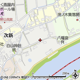新潟県燕市四ツ屋周辺の地図