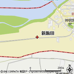 新潟県新潟市南区新飯田638周辺の地図