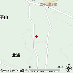 福島県福島市立子山堂手周辺の地図