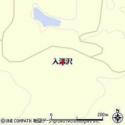 福島県喜多方市山都町蓬莱入深沢周辺の地図