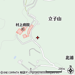 福島県福島市立子山林周辺の地図