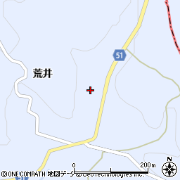 福島県福島市飯野町青木神ノ前周辺の地図