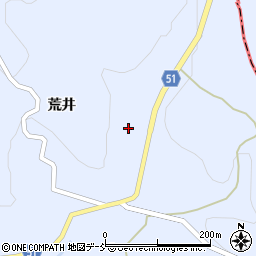 福島県福島市飯野町青木（神ノ前）周辺の地図