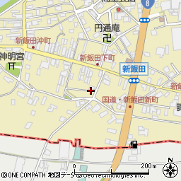 新潟県新潟市南区新飯田920周辺の地図