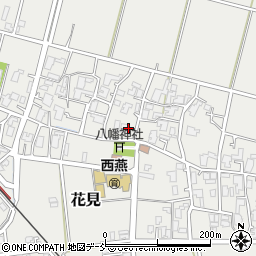 新潟県燕市花見周辺の地図