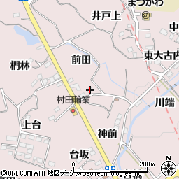 福島県福島市松川町浅川前田9周辺の地図