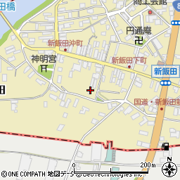 新潟県新潟市南区新飯田697-3周辺の地図