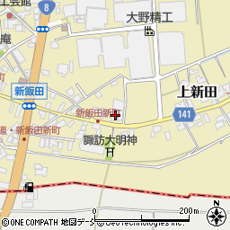 新潟県新潟市南区上新田甲-211周辺の地図
