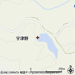 福島県西会津町（耶麻郡）奥川大字大綱木（赤羽）周辺の地図