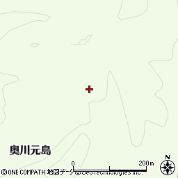 福島県耶麻郡西会津町奥川大字元島大平周辺の地図