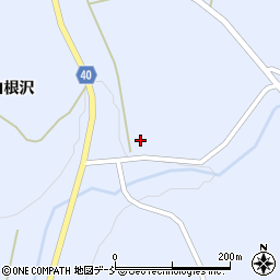 福島県福島市飯野町青木浜井場周辺の地図
