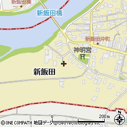 新潟県新潟市南区新飯田668-1周辺の地図