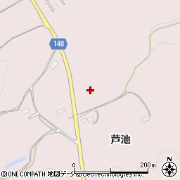 福島県福島市平石石台森周辺の地図