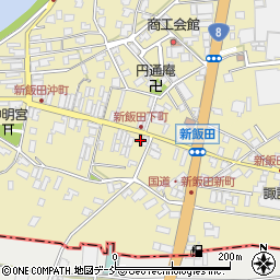 新潟県新潟市南区新飯田895周辺の地図