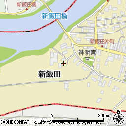 新潟県新潟市南区新飯田665周辺の地図