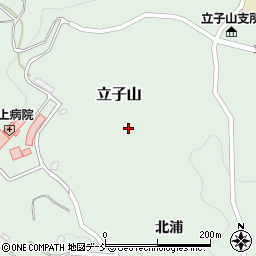 福島県福島市立子山岡窪57周辺の地図