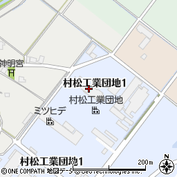 大村製作所新潟工場周辺の地図