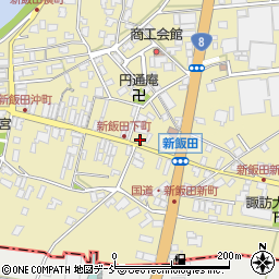 新潟県新潟市南区新飯田931周辺の地図