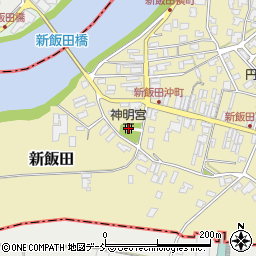 新潟県新潟市南区新飯田687周辺の地図