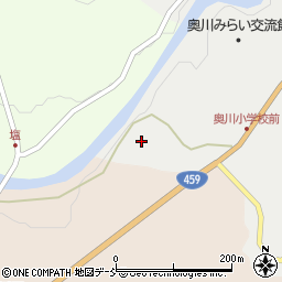 福島県耶麻郡西会津町奥川大字飯里堂平周辺の地図